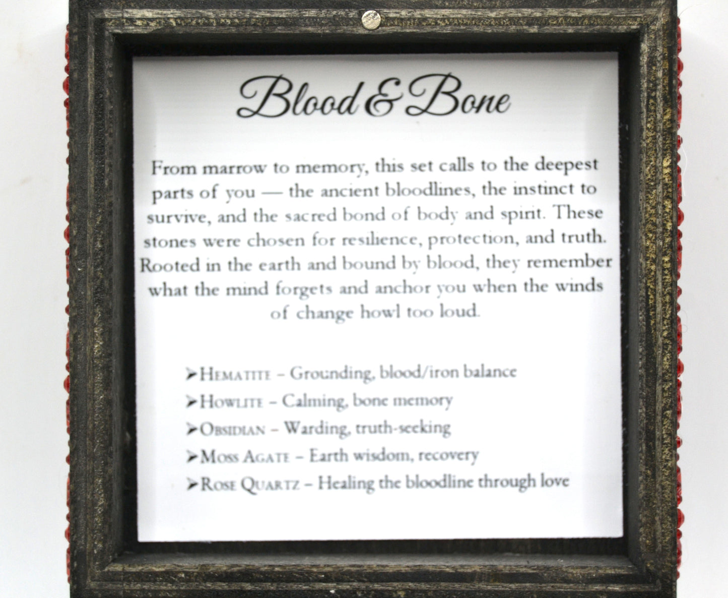 Blood & Bone