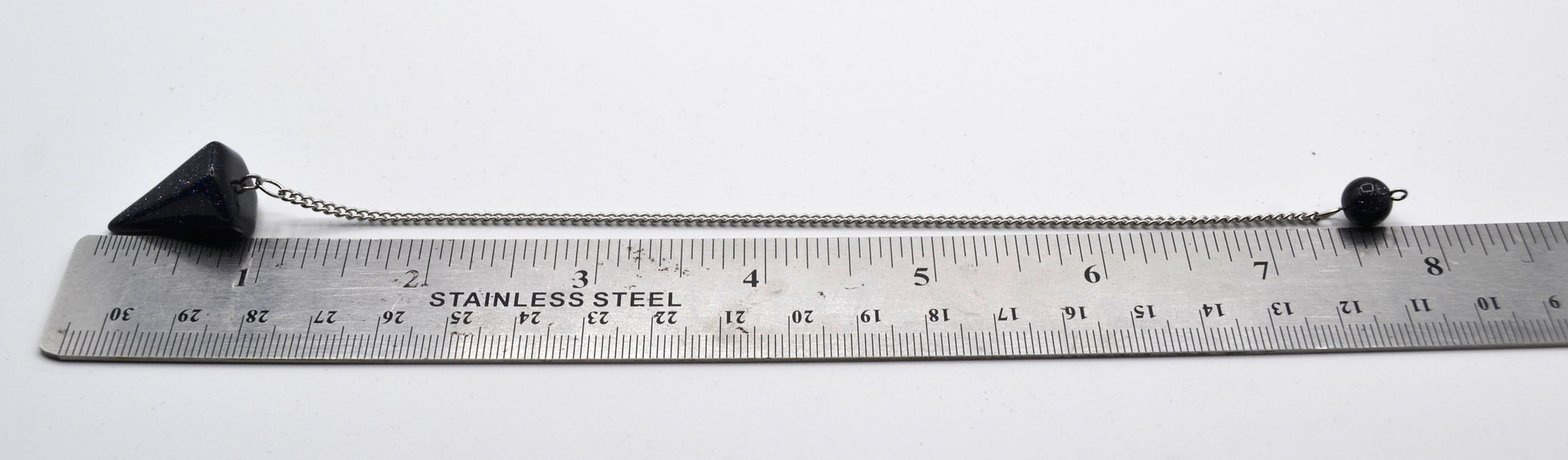 Wayfinder’s Pendulum – Blue Goldstone