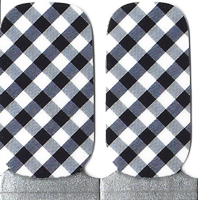 Naughty & Nice Nail Wraps, Real Nail Polish Stickers - Buffalo Chic