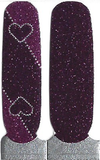Naughty & Nice Nail Wraps, Real Gel Nail Polish Stickers - Dark Desire