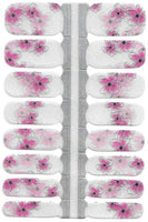 Naughty & Nice Nail Wraps, Real Gel Nail Polish Stickers - Flower Power