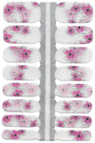 Naughty & Nice Nail Wraps, Real Gel Nail Polish Stickers - Flower Power