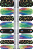 Naughty & Nice Nail Wraps, Real Gel Nail Polish Stickers - Lucky Charm