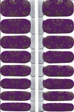 Naughty & Nice Nail Wraps, Real Gel Nail Polish Stickers - Majestic Flurry