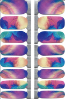 Naughty & Nice Nail Wraps, Real Gel Nail Polish Stickers - Retro Vibes