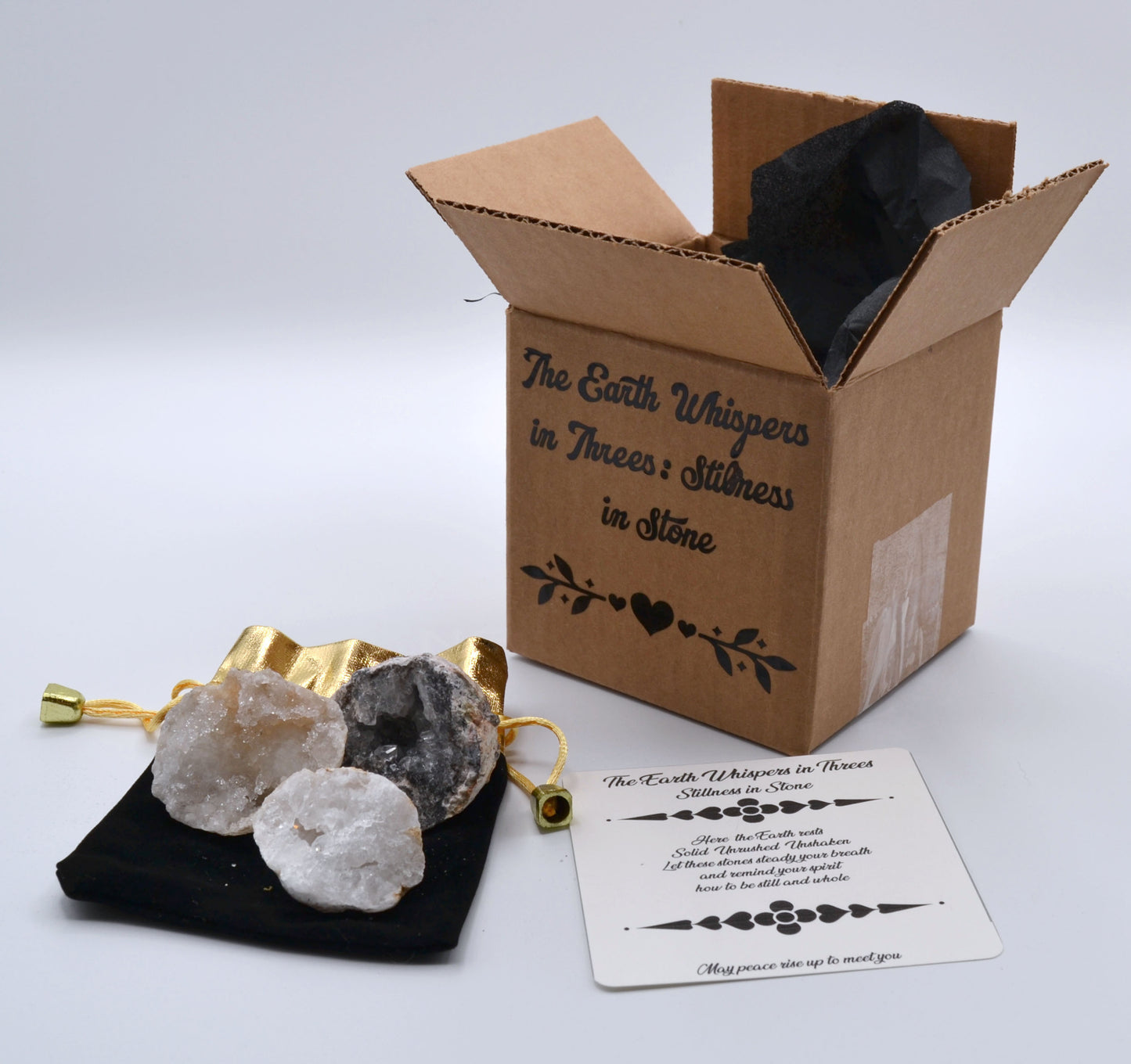 The Earth Whispers in Threes: Stillness in Stone