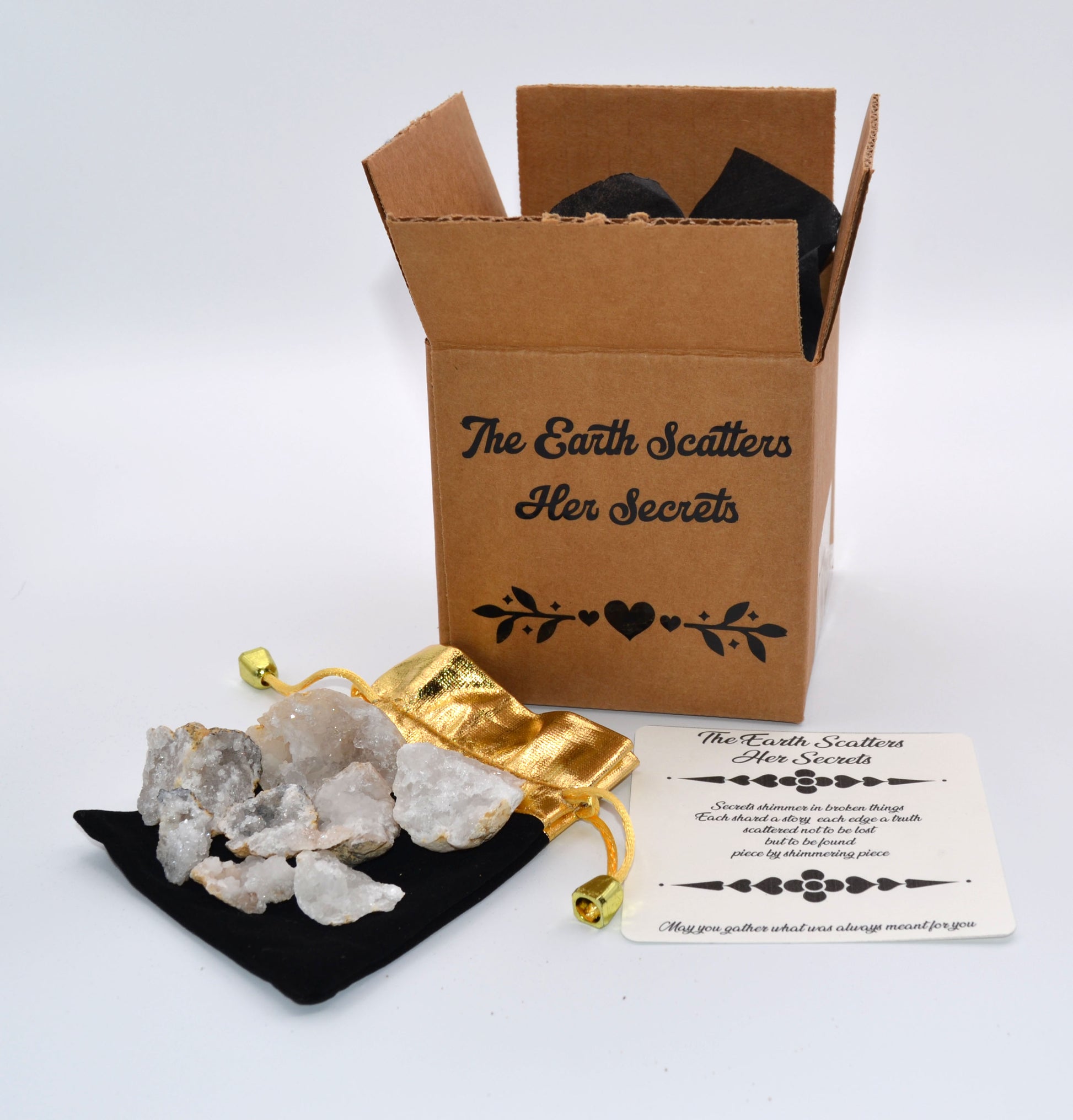 The Earth Scatters Her Secrets