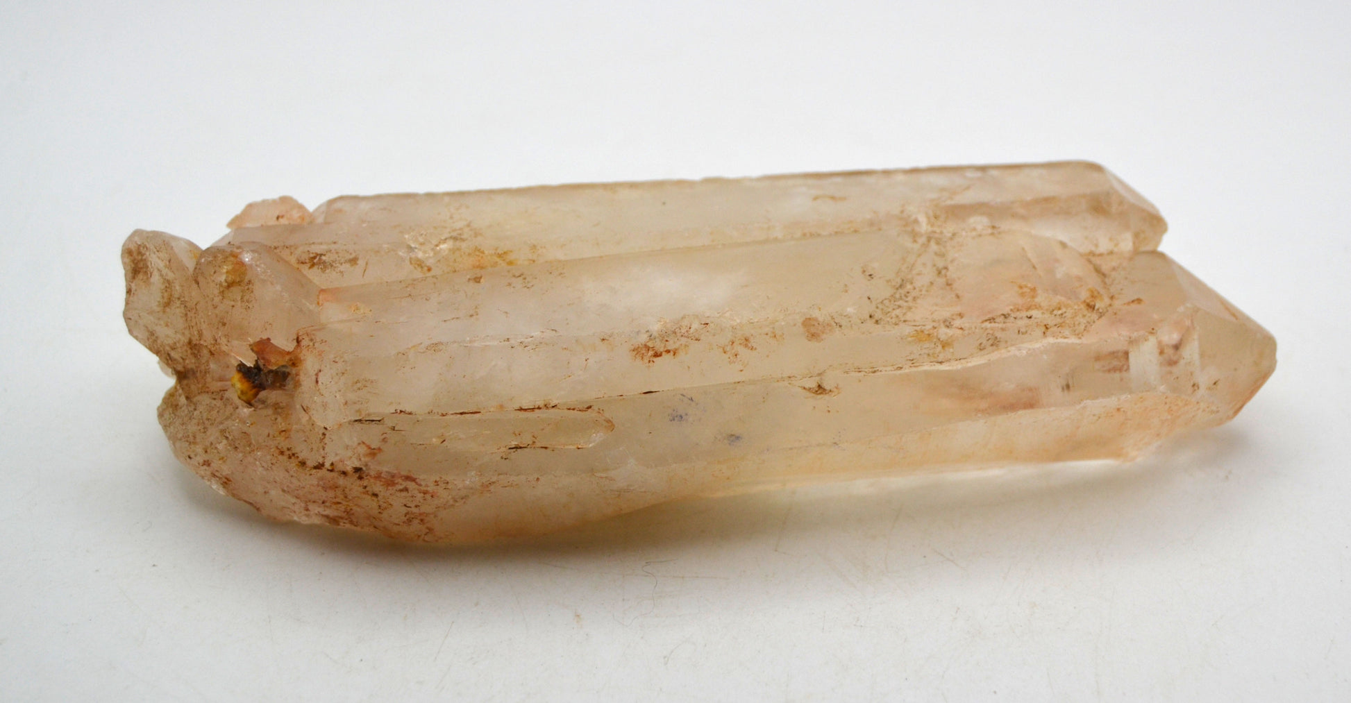 Massive Twin-Point Quartz Crystal 