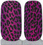 Naughty & Nice Nail Wraps, Real Gel Nail Polish Stickers - Amethyst Leopard