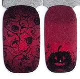 Naughty & Nice Nail Wraps, Real Gel Nail Polish Stickers - Bloody Halloween
