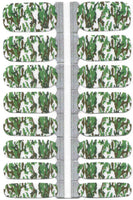Naughty & Nice Nail Wraps, Real Gel Nail Polish Stickers - Camouflage