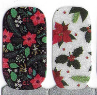 Naughty & Nice Nail Wraps, Real Gel Nail Polish Stickers - Christmas Package