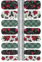 Naughty & Nice Nail Wraps, Real Gel Nail Polish Stickers - Christmas Package