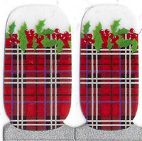 Naughty & Nice Nail Wraps, Real Gel Nail Polish Stickers - Cozy Cabin