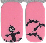 Naughty & Nice Nail Wraps, Real Gel Nail Polish Stickers - Halloween Glow