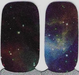 Naughty & Nice Nail Wraps, Real Gel Nail Polish Stickers - Milky Way