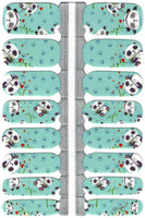 Naughty & Nice Nail Wraps, Real Gel Nail Polish Stickers - Panda Luv