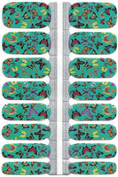 Naughty & Nice Nail Wraps, Real Gel Nail Polish Stickers - Spring Wings