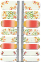 Naughty & Nice Nail Wraps, Real Gel Nail Polish Stickers - Summer Days